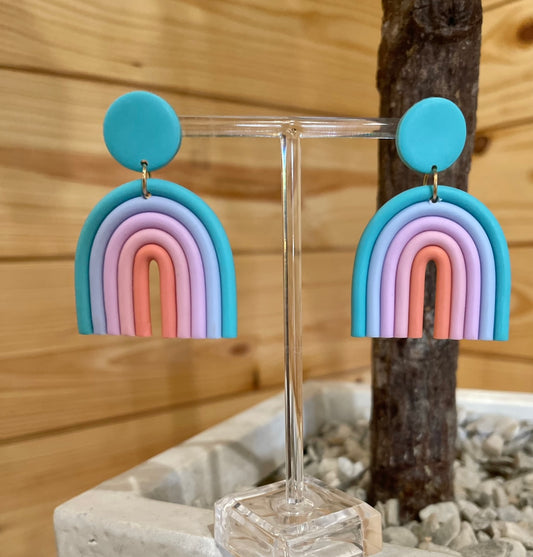 Rainbow Pastel Earrings